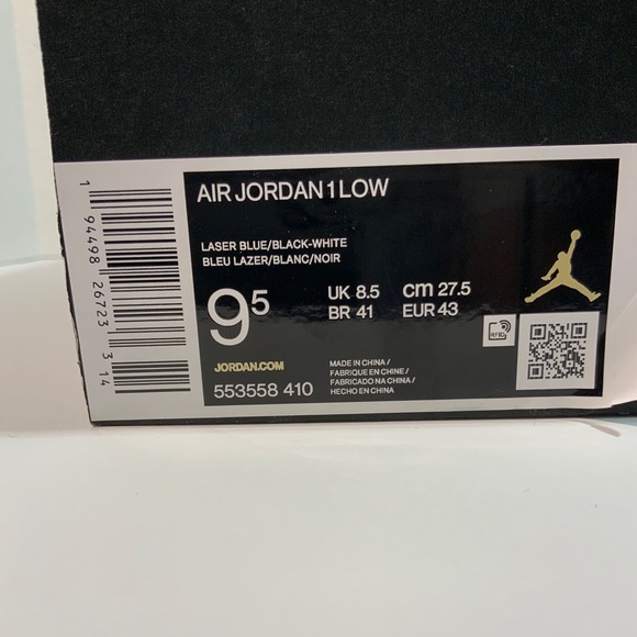 !!!!SOLD!!!! AIR JORDAN 1 LOW - Picture 6 of 7